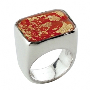 Anello Orizzontale -  Carota  Misura 20