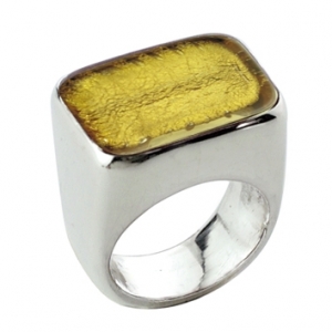 Anello Orizzontale -  Oro  Misura 20