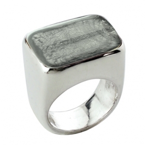Anello Orizzontale -  Grigio  Misura 12