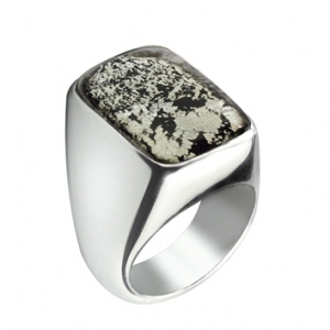Anello Verticale -  Nero  Misura 13
