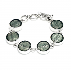 Bracciale Tondi - Grigio