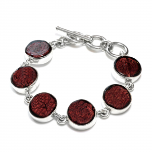 Bracciale Tondi - Melanzana