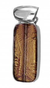 Pendente Rettangolone - Oro Antico